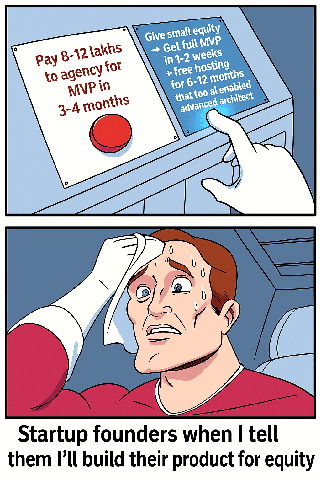 Don't overpay in equity